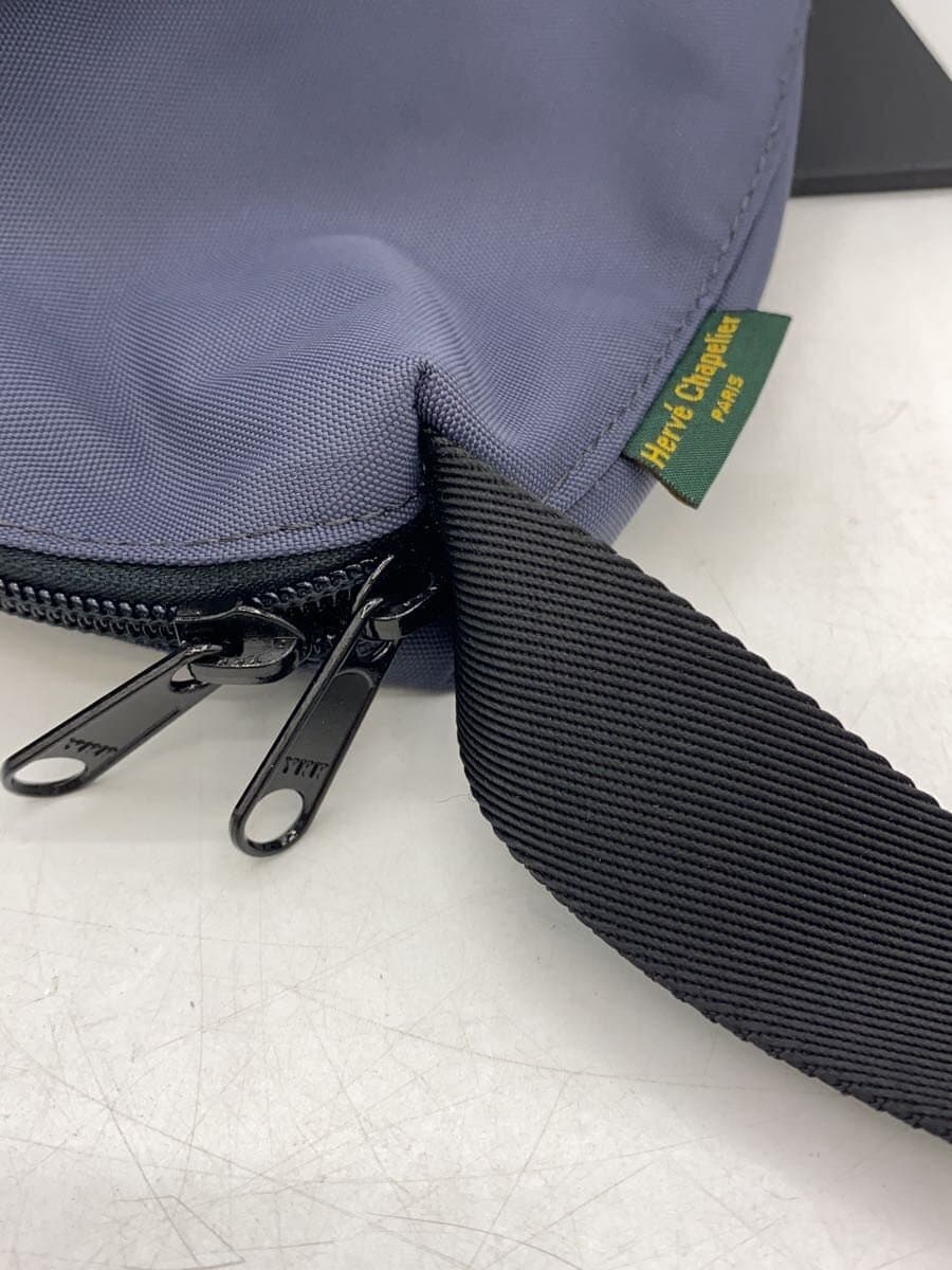 Herve Chapelier Shoulder Bag Nylon KHK Solid 1752N 7