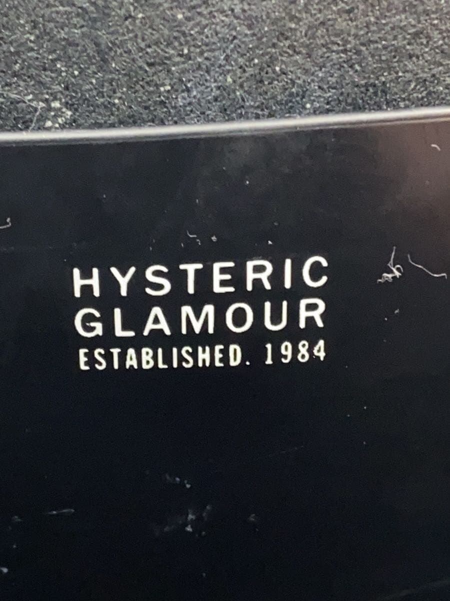 HYSTERIC GLAMOUR Tote Bag Leather BLK Print 5