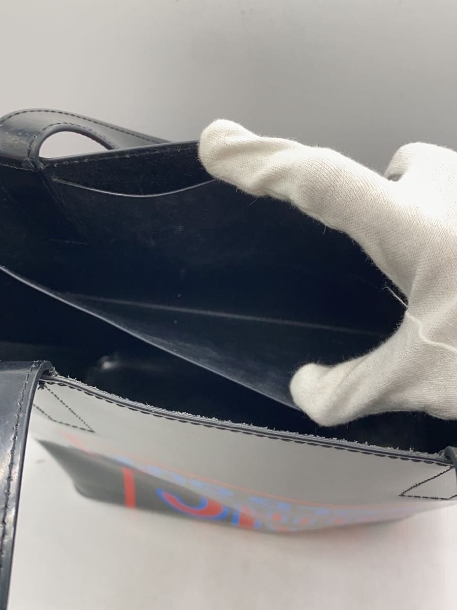 HYSTERIC GLAMOUR Tote Bag Leather BLK Print 7