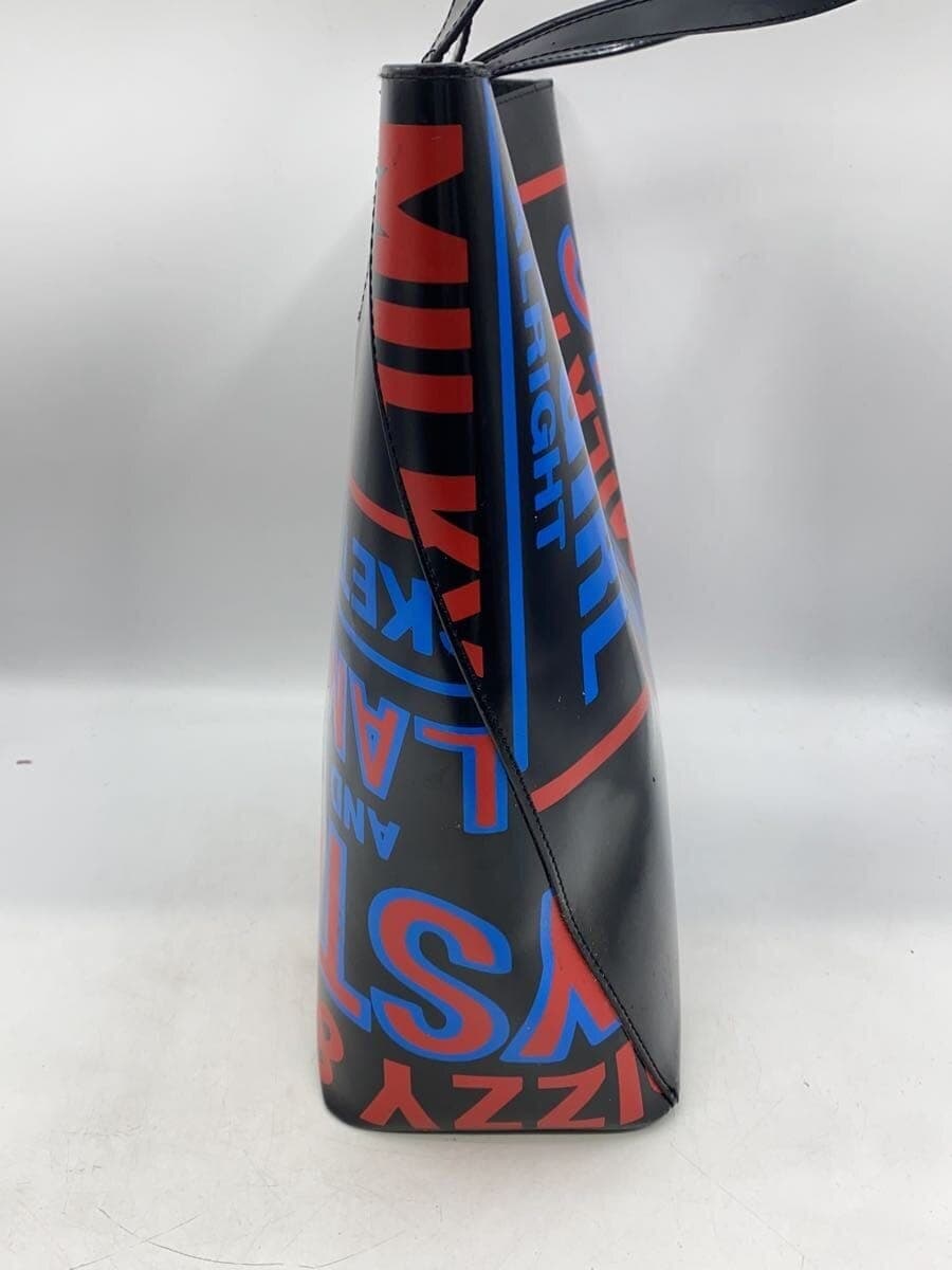 HYSTERIC GLAMOUR Tote Bag Leather BLK Print 8