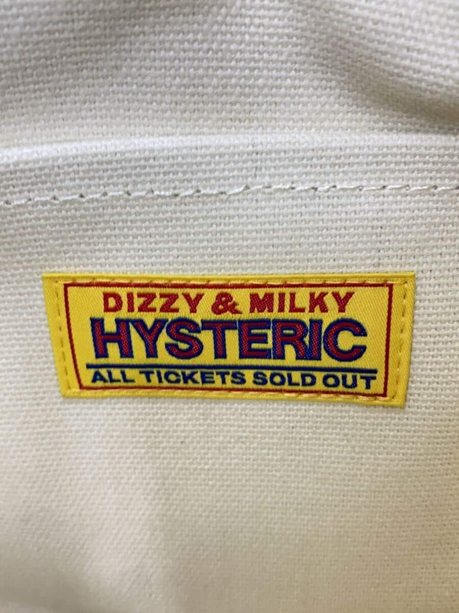 HYSTERIC GLAMOUR Bag Canvas WHT Print 01241QB07900 5