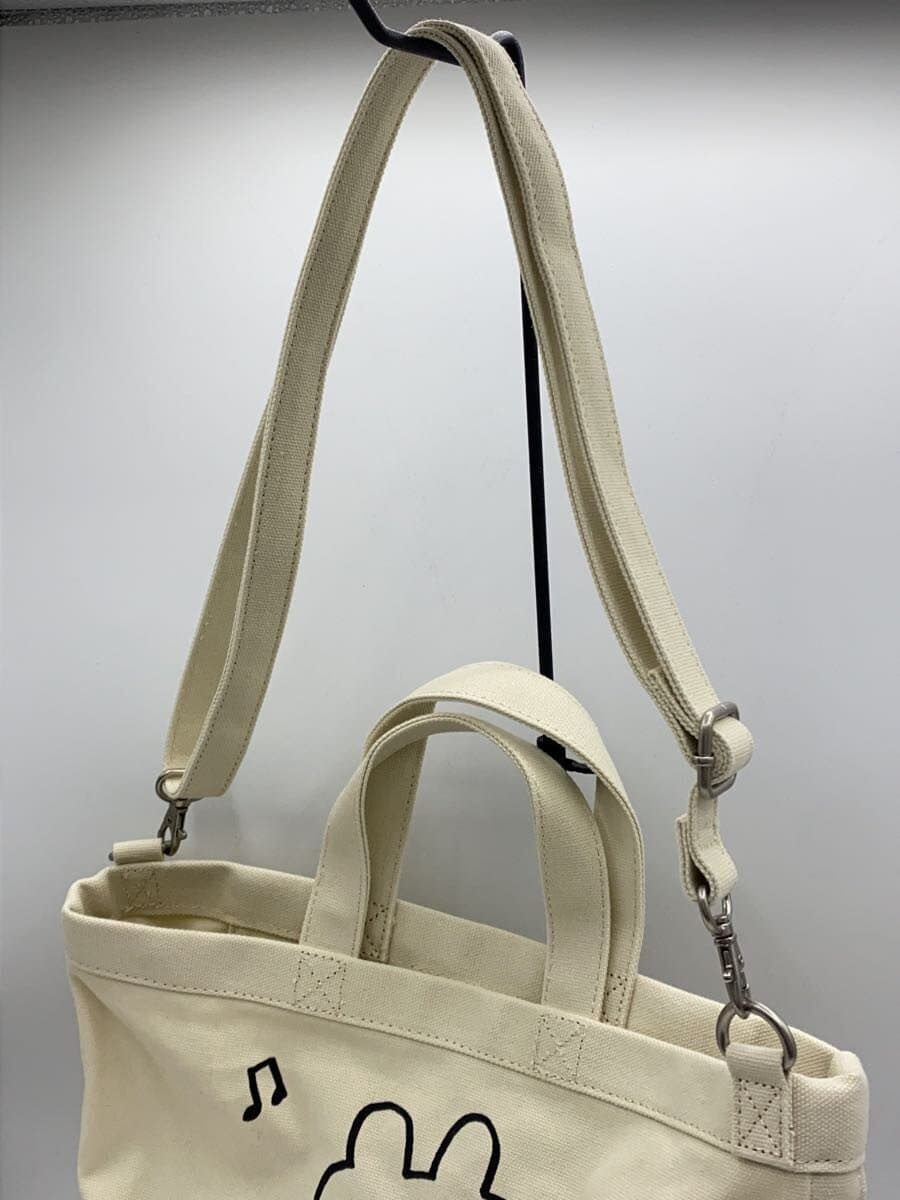 HYSTERIC GLAMOUR Bag Canvas WHT Print 01241QB07900 9