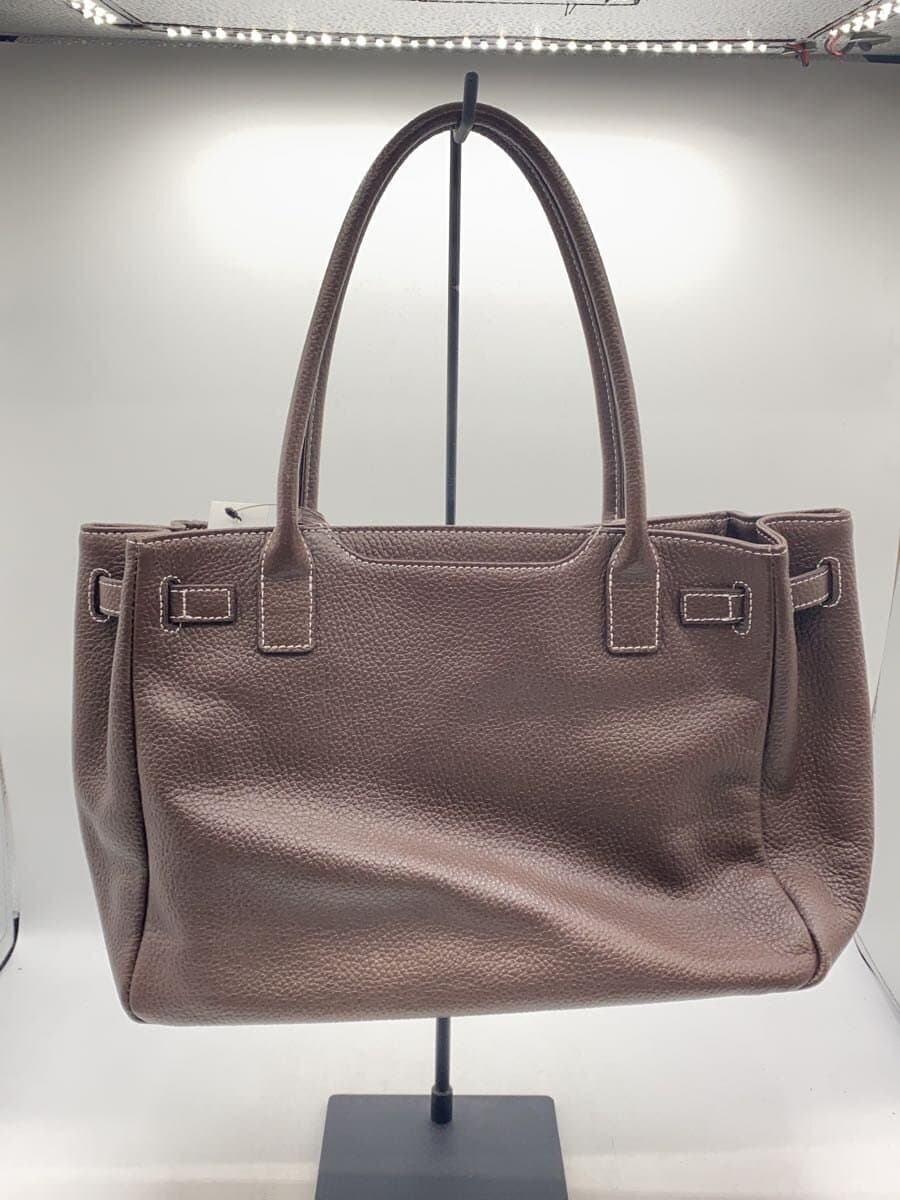 Den Hamano Shoulder Bag Leather BRW Solid 3