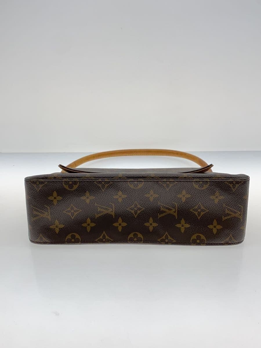 LOUIS VUITTON Mini Looping Monogram Canvas PVC BRW M51147 4