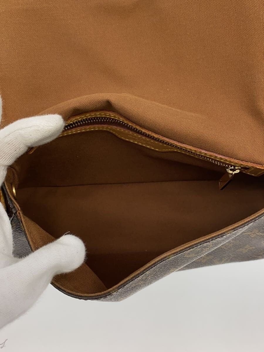 LOUIS VUITTON Mini Looping Monogram Canvas PVC BRW M51147 6