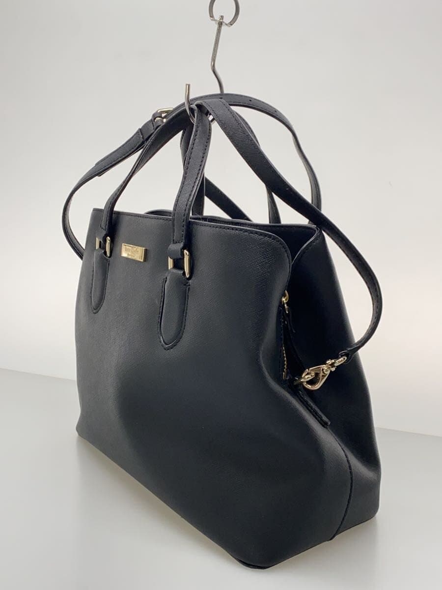 Kate Spade New York Shoulder Bag Polyester Black Solid Color 2
