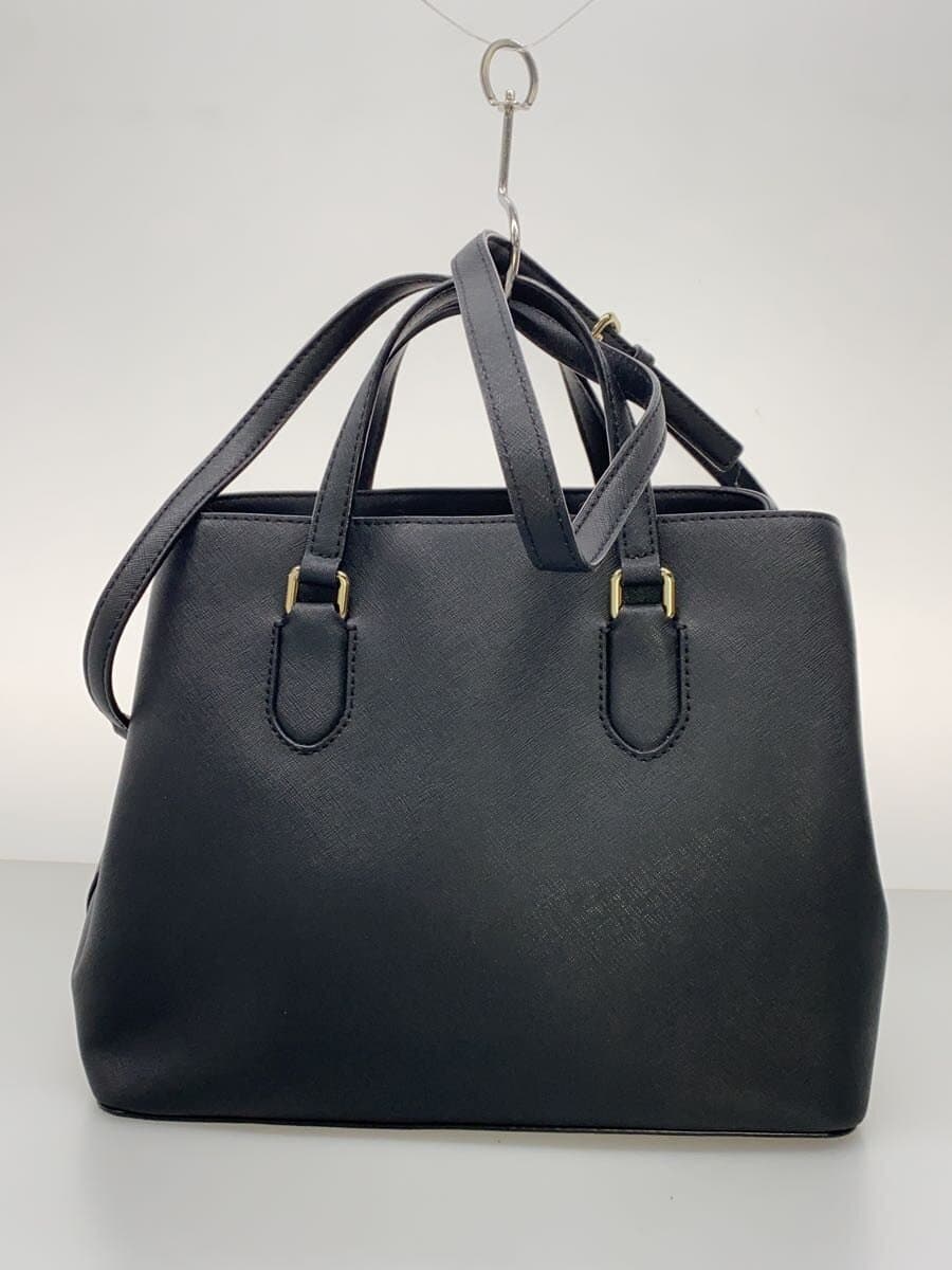 Kate Spade New York Shoulder Bag Polyester Black Solid Color 3