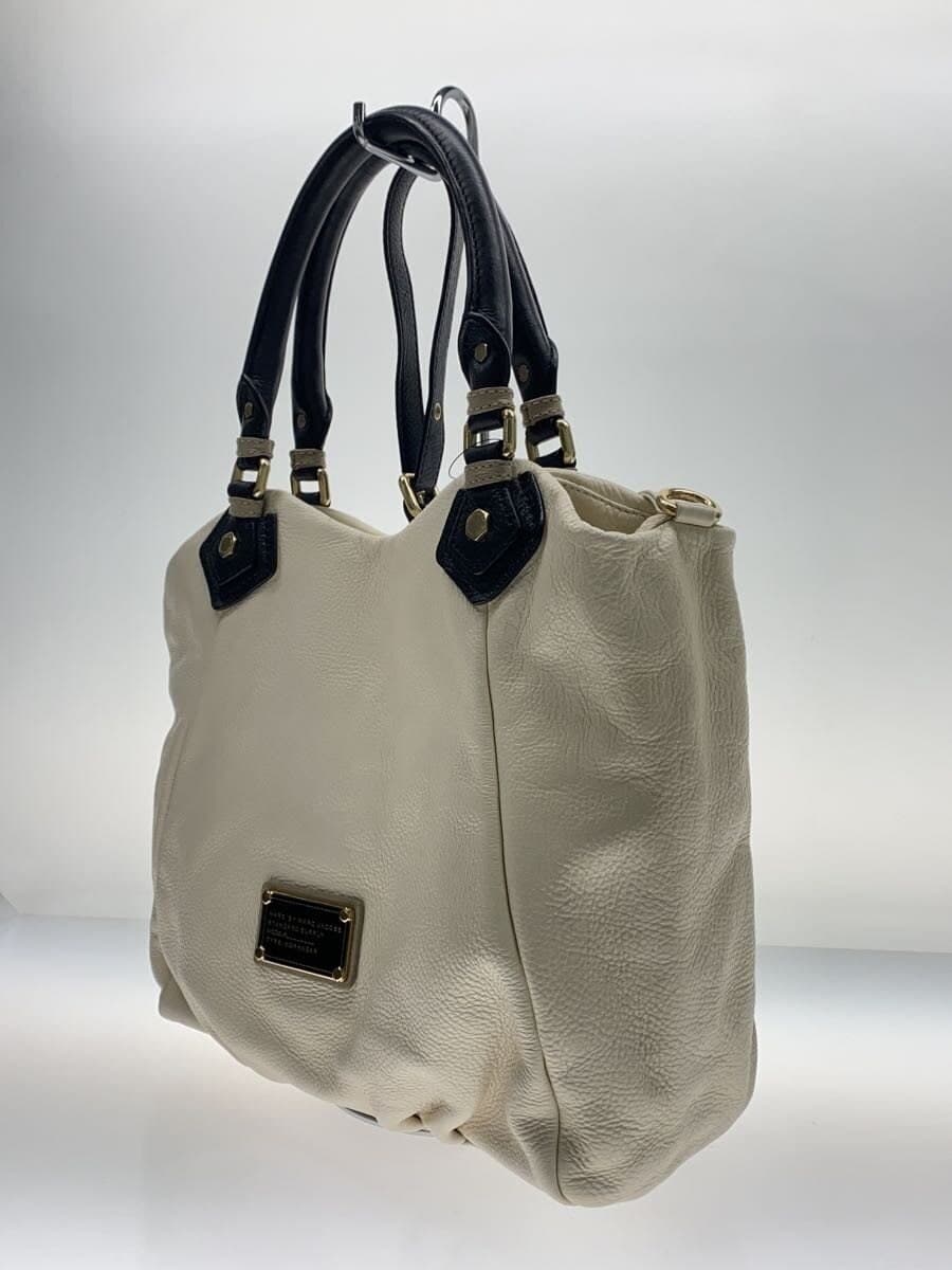 MARC BY MARC JACOBS Shoulder Bag Leather White 2