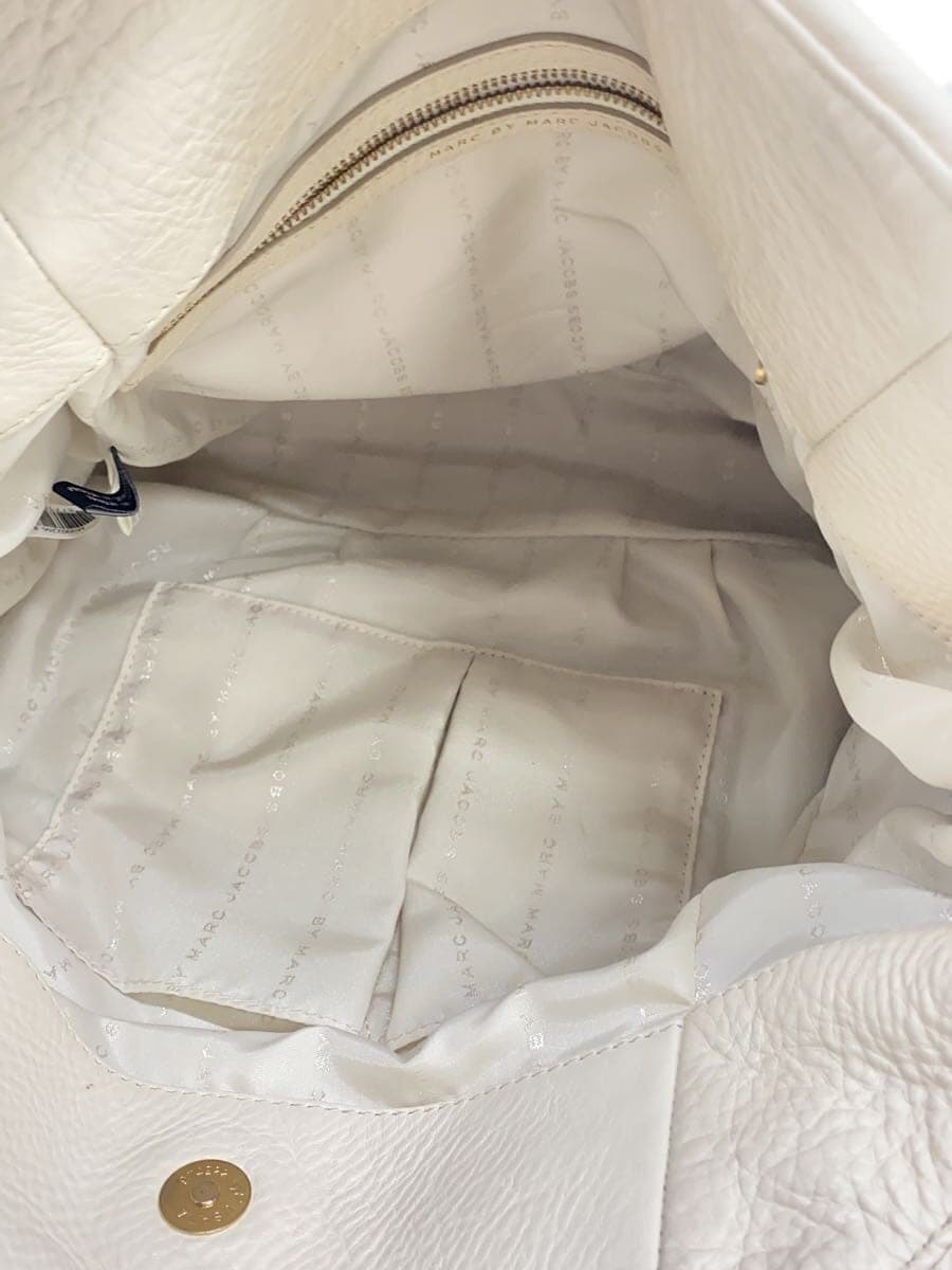 MARC BY MARC JACOBS Shoulder Bag Leather White 6