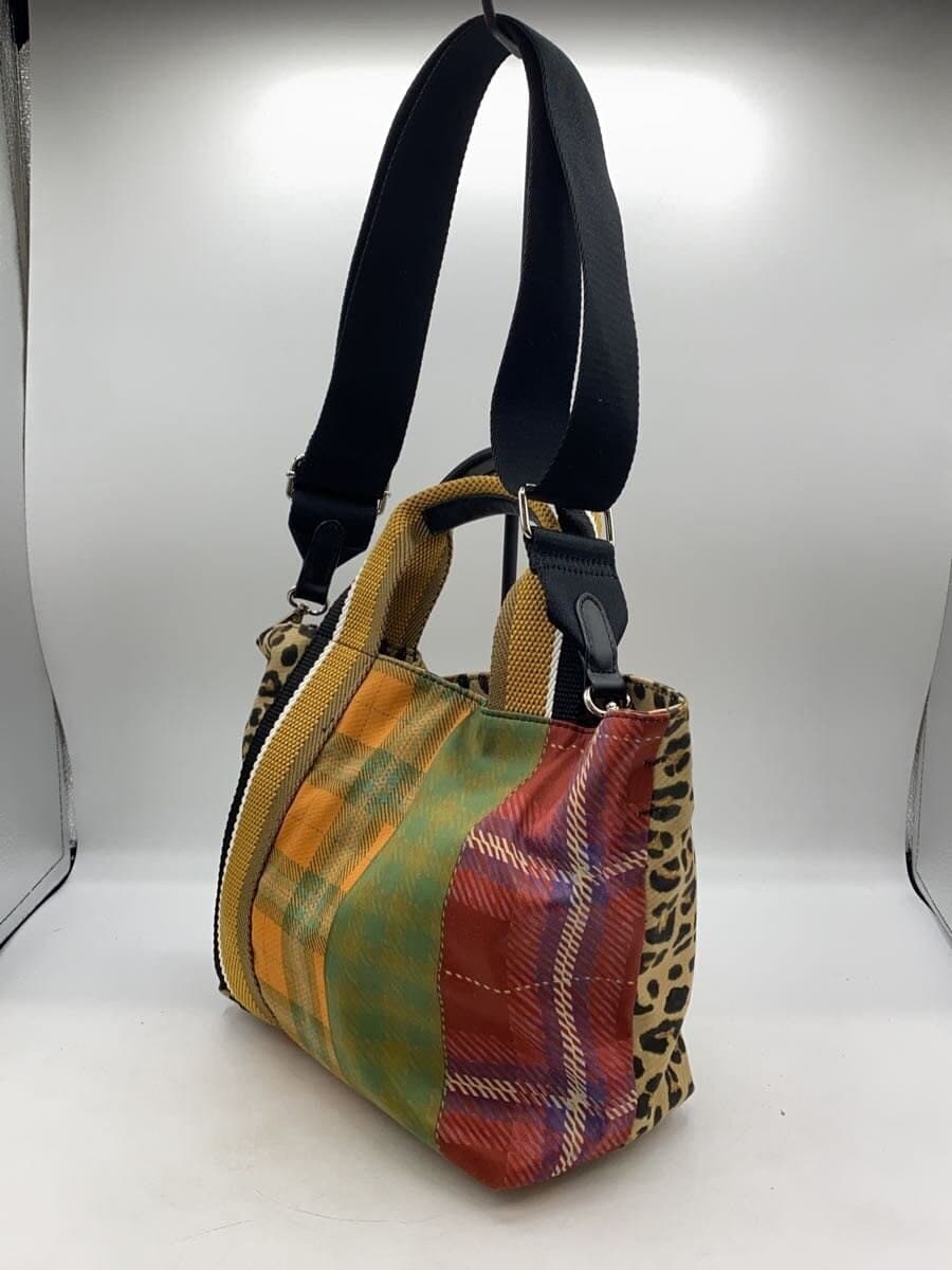ear PAPILLONNER Shoulder Bag Nylon Multicolor All Over Pattern 2