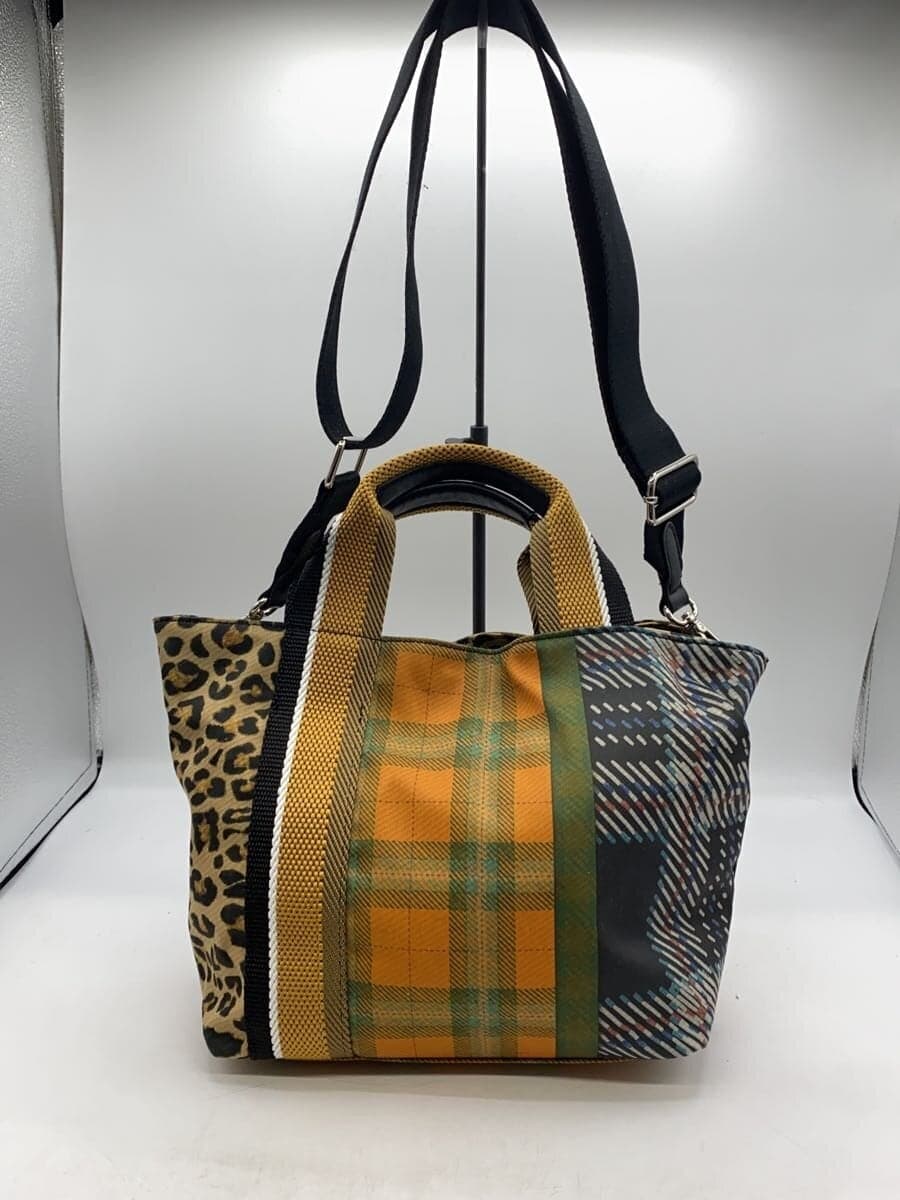 ear PAPILLONNER Shoulder Bag Nylon Multicolor All Over Pattern 3