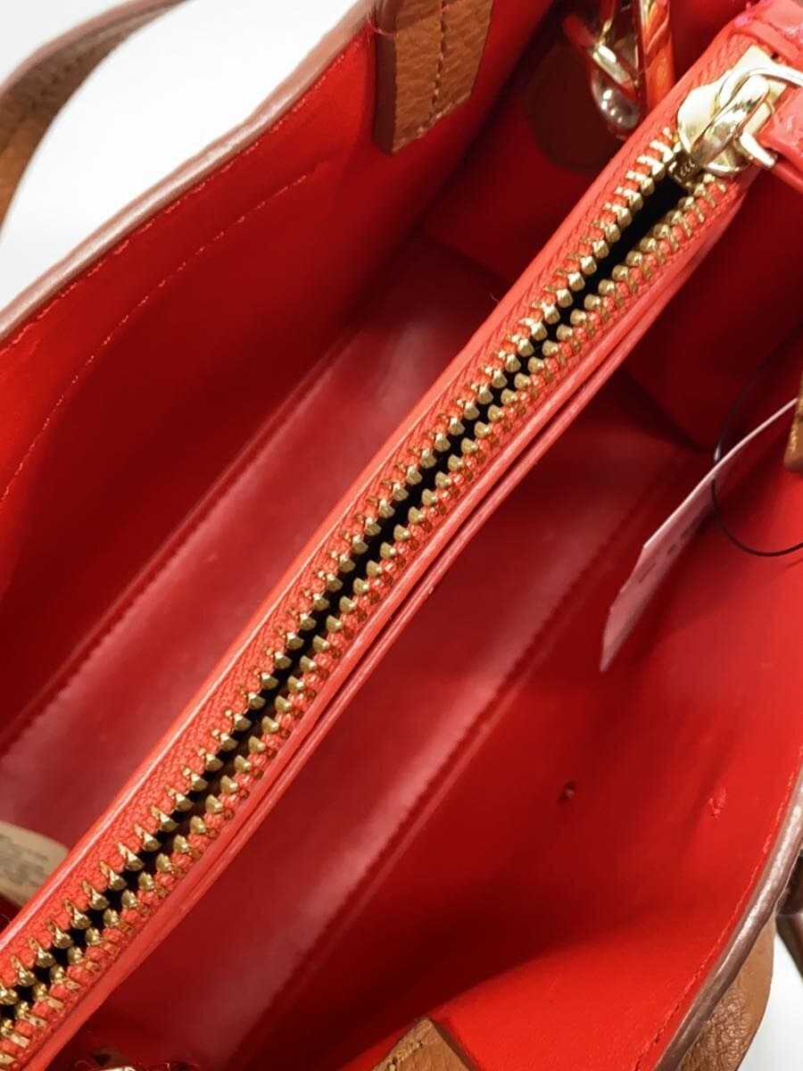 Kate Spade New York Shoulder Bag Leather BRW Solid Color 6