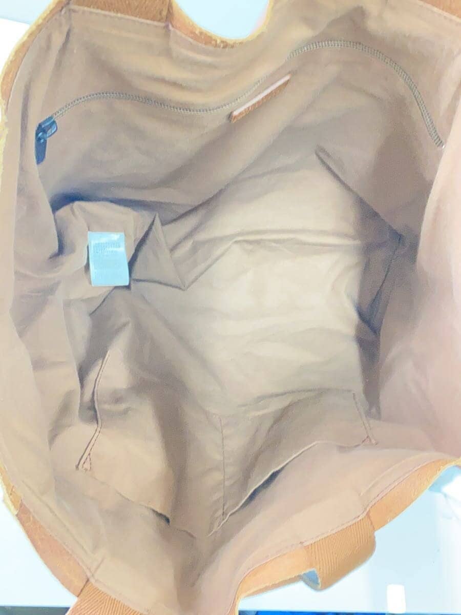 agnes b. tote bag cow leather BRW plain PAH02-01 6