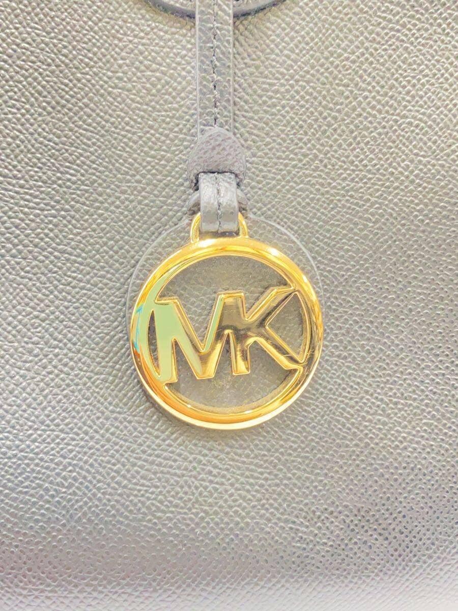 MICHAEL KORS tote bag leather BLK 5