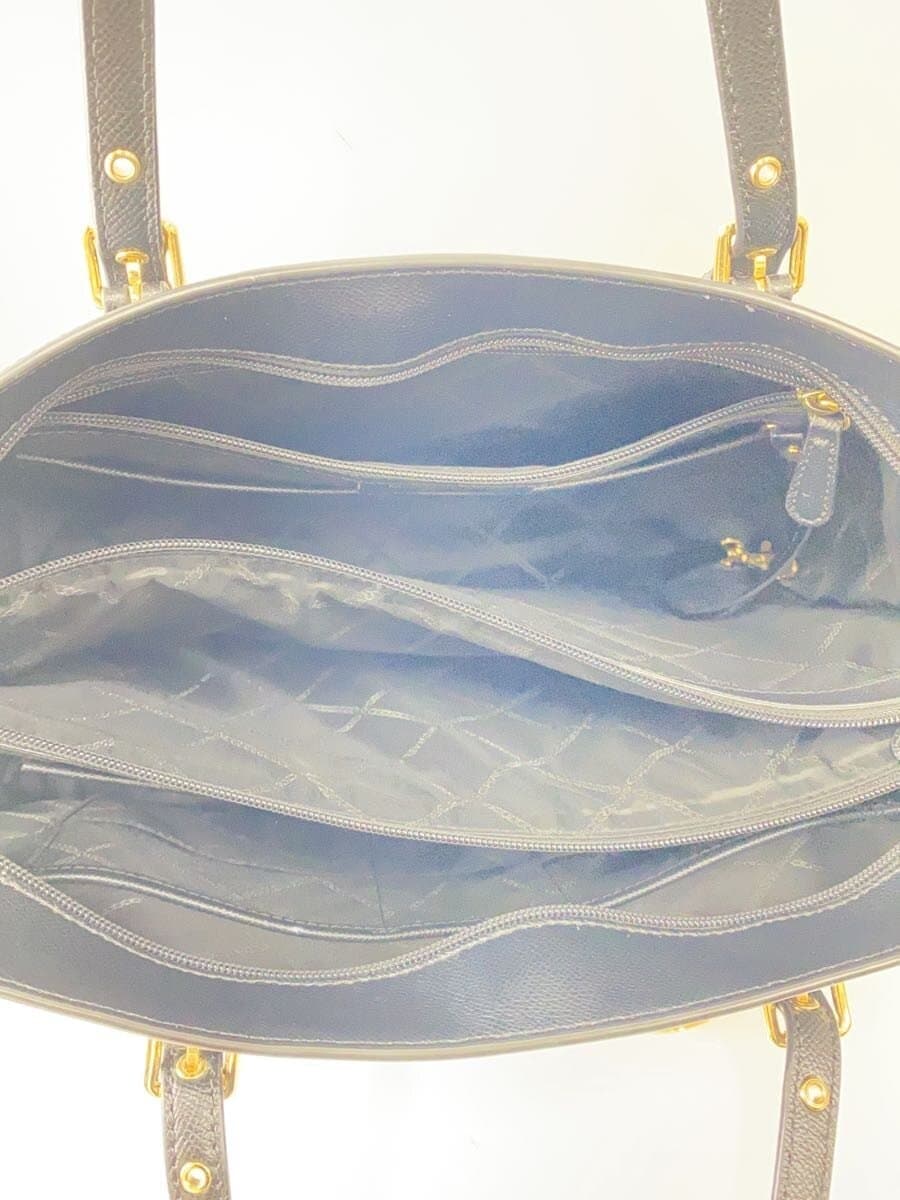 MICHAEL KORS tote bag leather BLK 6