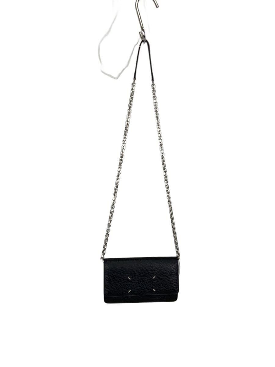 Maison Margiela shoulder bag leather black plain sa3ui0008