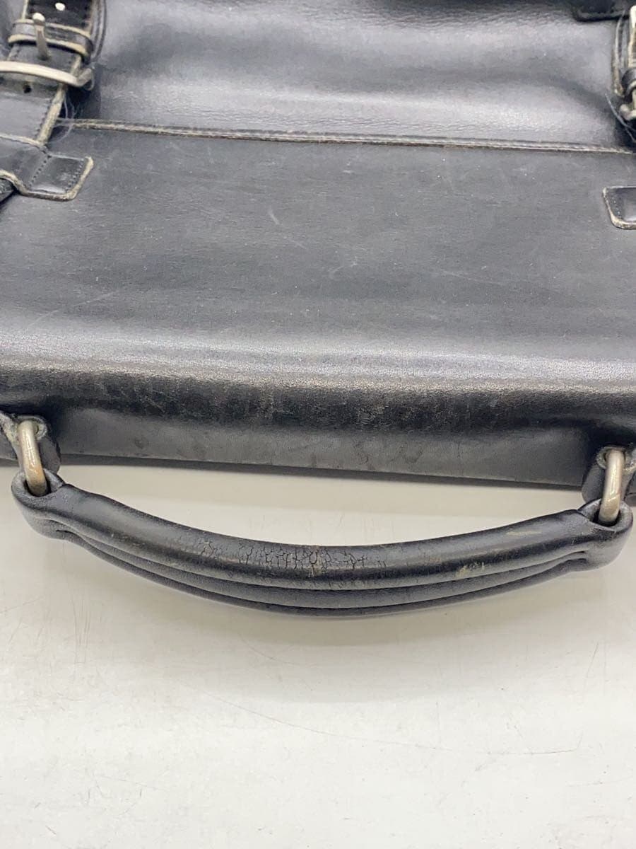 COACH bag leather black plain 5325 8