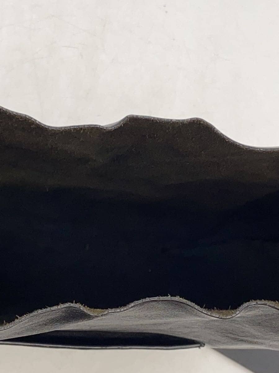 JIL SANDER Tote Bag Leather Black Solid Color 6