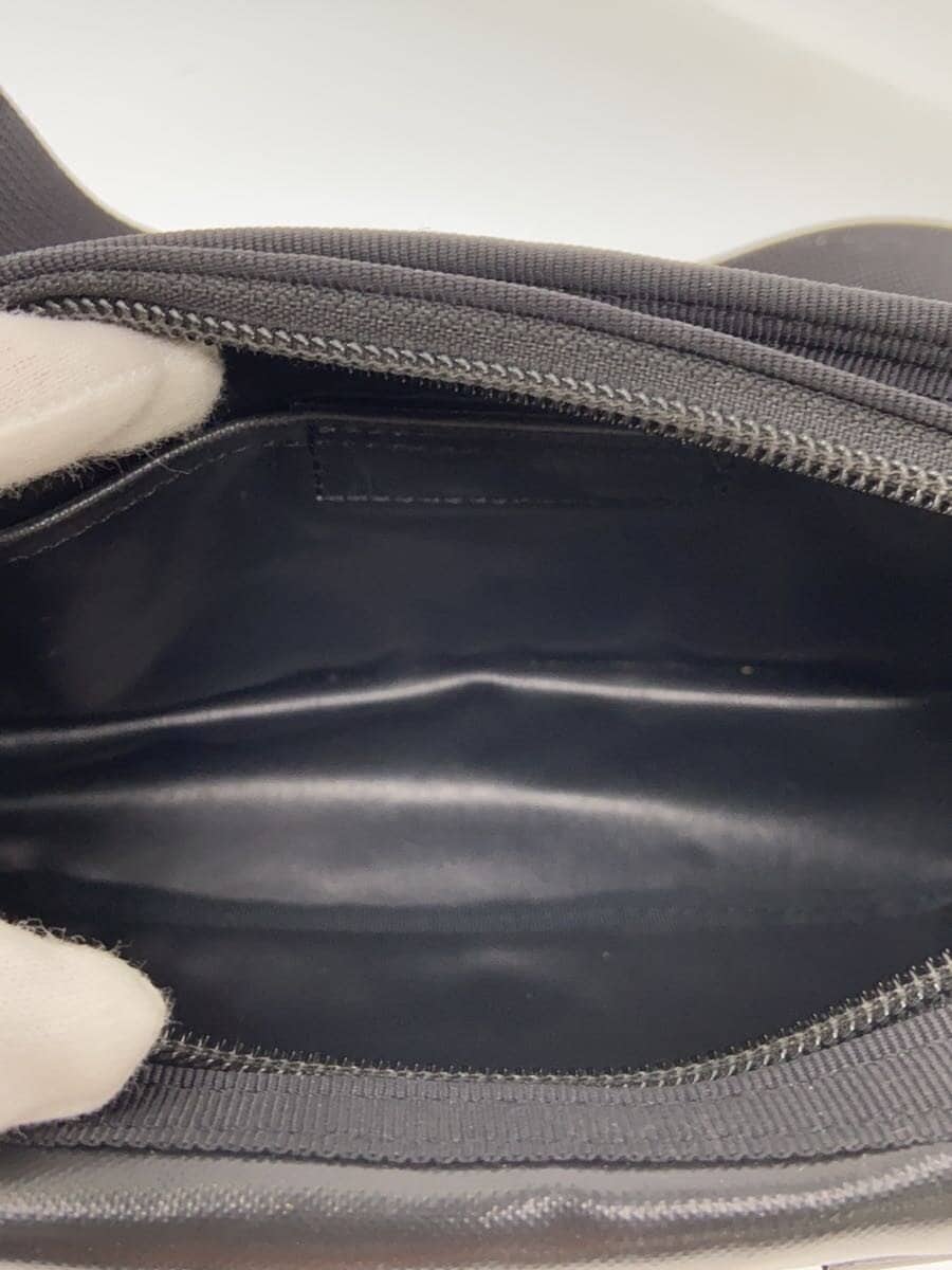 PORTER Waist Bag Leather BLK Solid 6