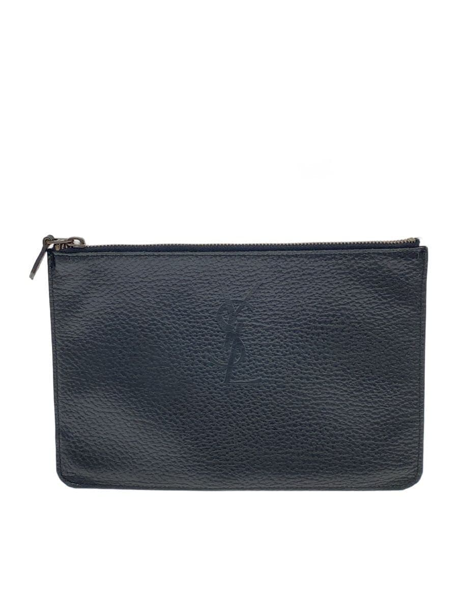 YVES SAINT LAURENT second bag leather BLK