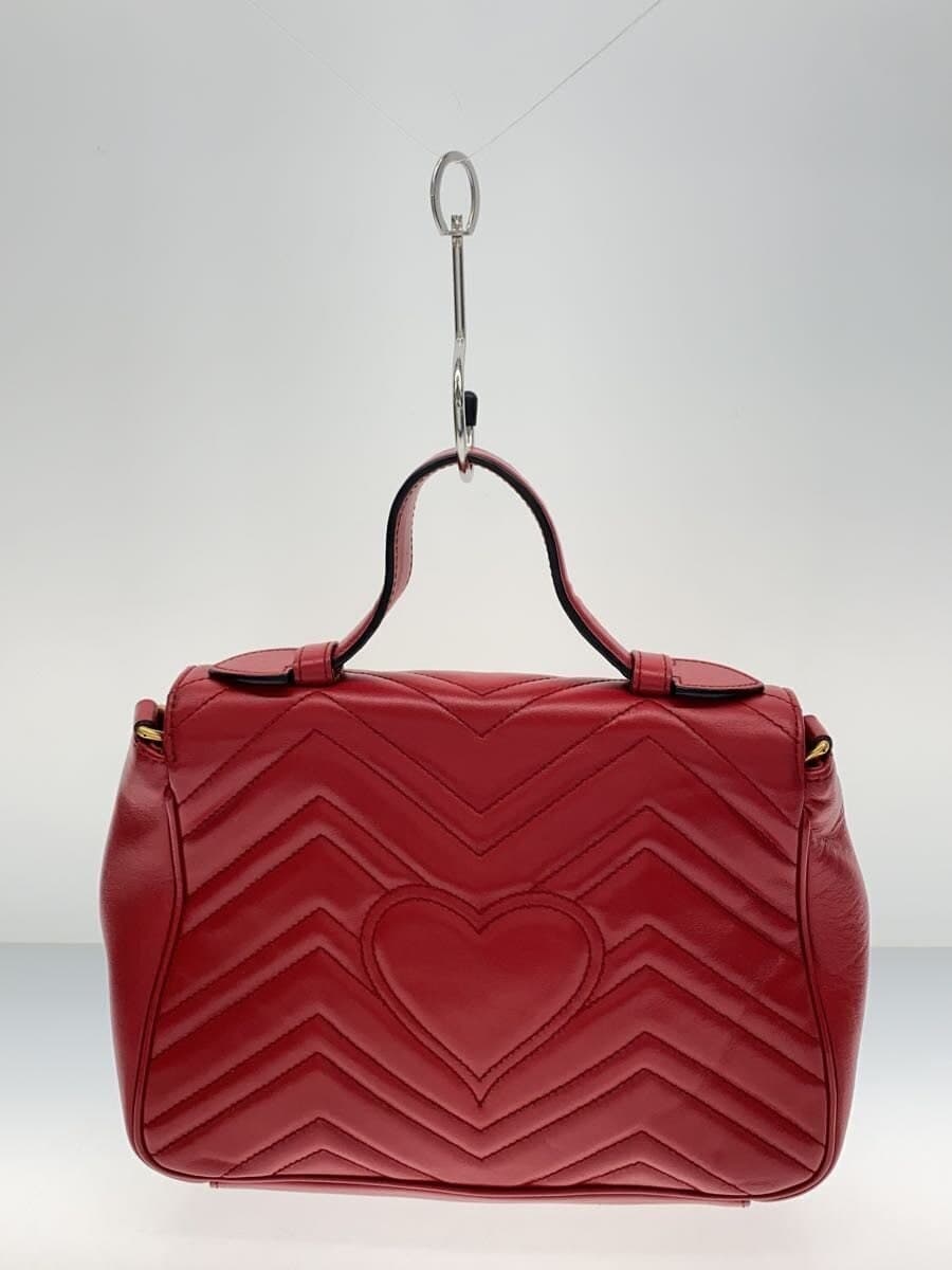 GUCCI shoulder bag -- RED solid color 498110 3