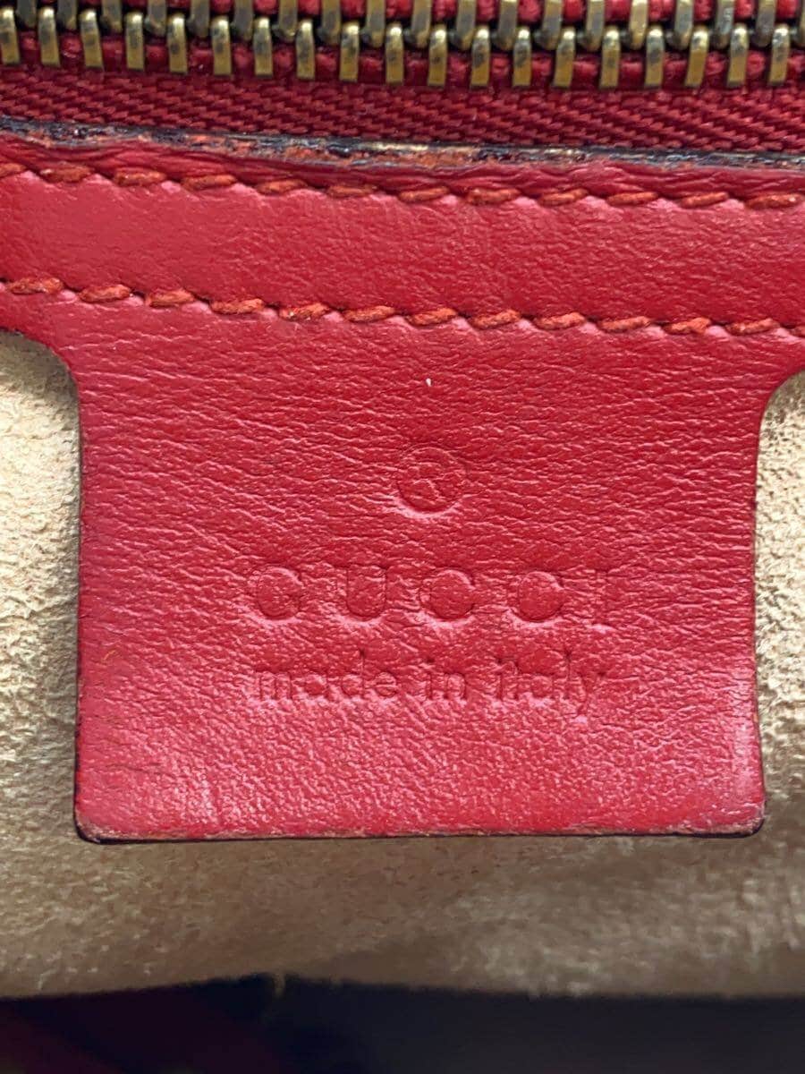 GUCCI shoulder bag -- RED solid color 498110 5