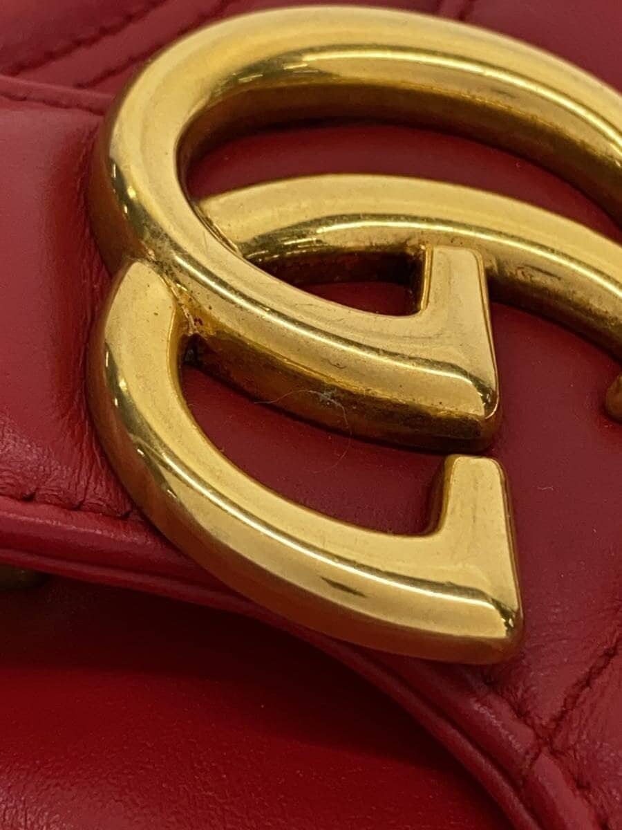 GUCCI shoulder bag -- RED solid color 498110 9