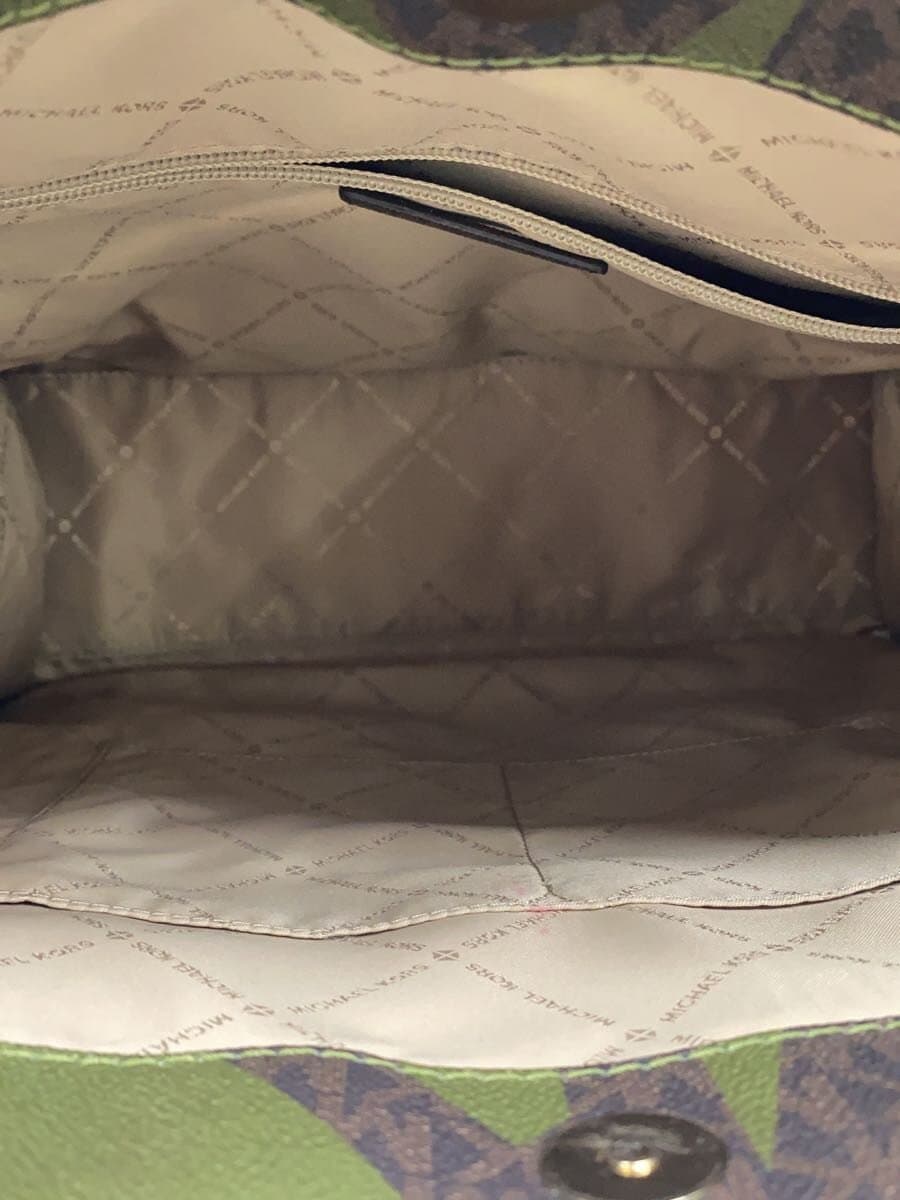 MICHAEL KORS handbag -- KHK all-over pattern 35F0GY9T3I 6