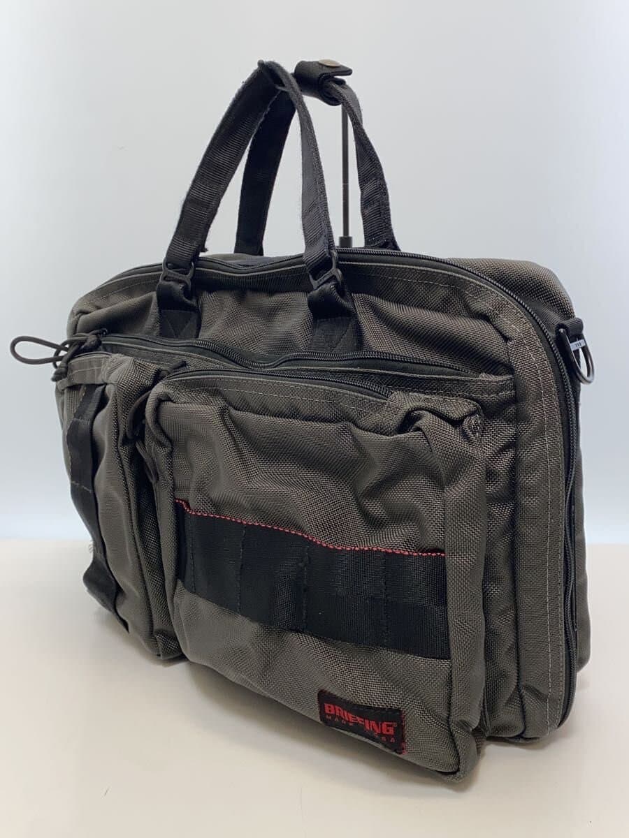 BRIEFINGNEO TRINITY LINER Briefcase Nylon GRY BRF399219 2