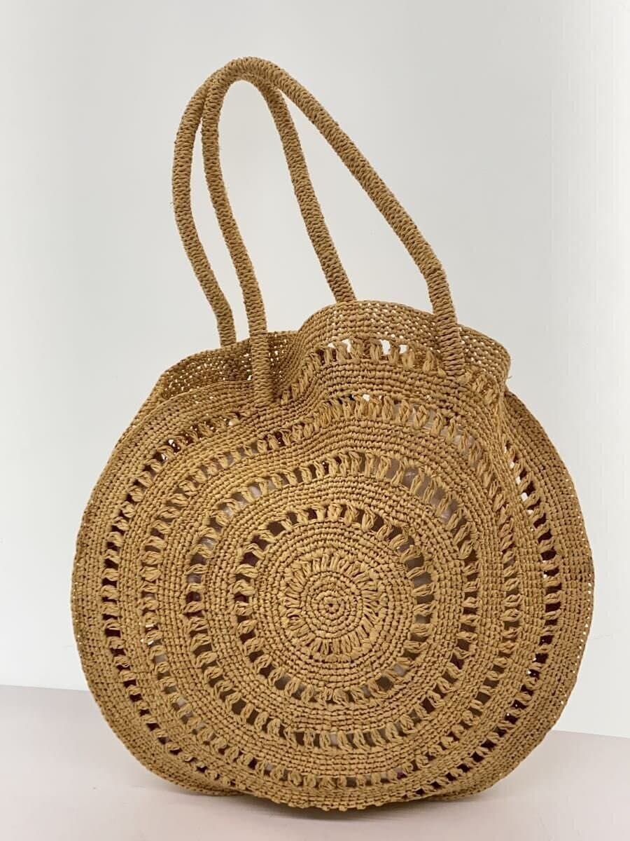 MAISON N.H PARIS Circle Basket Bag BEG 3