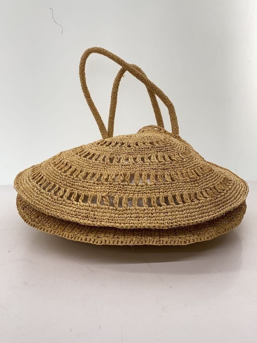 MAISON N.H PARIS Circle Basket Bag BEG 4