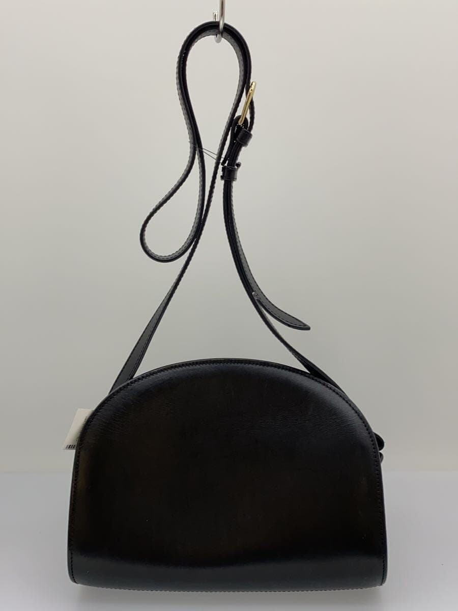 A.P.C. shoulder bag leather black 3