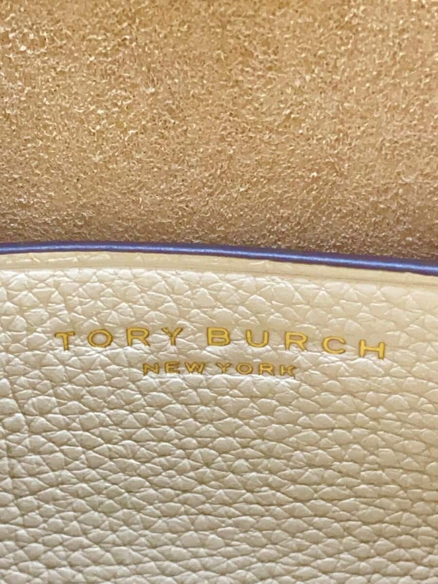 TORY BURCH 2Way Shoulder Bag Leather CRM 5