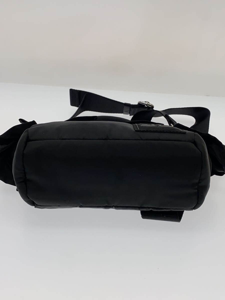 GANNI26SS Mini Shopper Ruffle Shoulder Bag -- BLK Solid Color 4