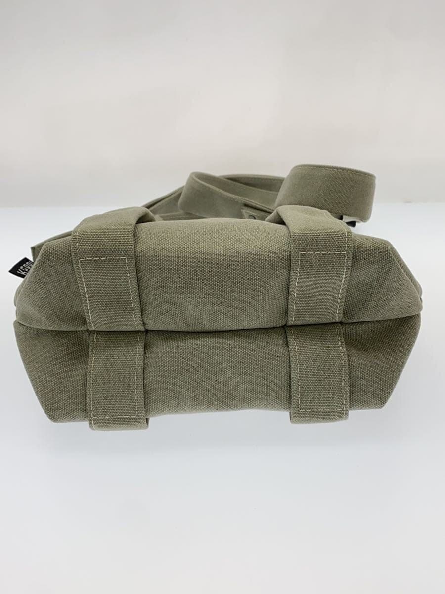 AMIACALVARECYCLED POLYESTER 2WAY TOTE Shoulder Bag Canvas GRN 4