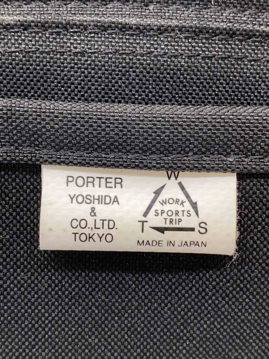 PORTERUNION 2way backpack canvas BLK 5