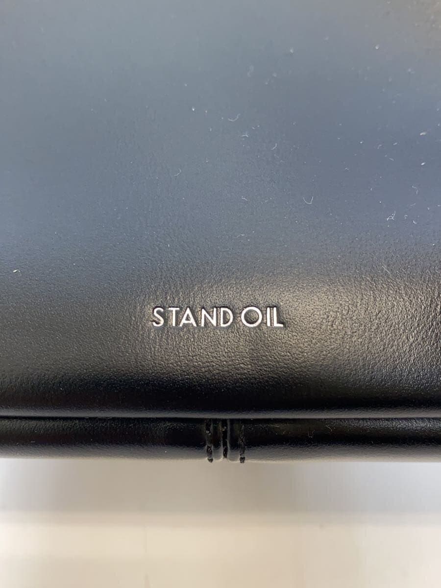 STAND OILMORE BAGUETTE BAG Tote Bag Faux Leather Black Solid Color 5