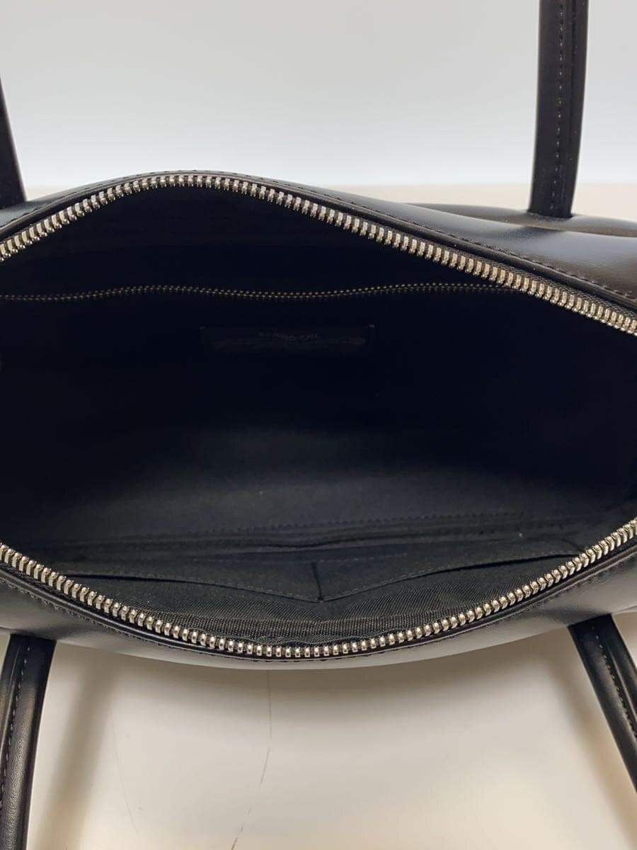 STAND OILMORE BAGUETTE BAG Tote Bag Faux Leather Black Solid Color 6