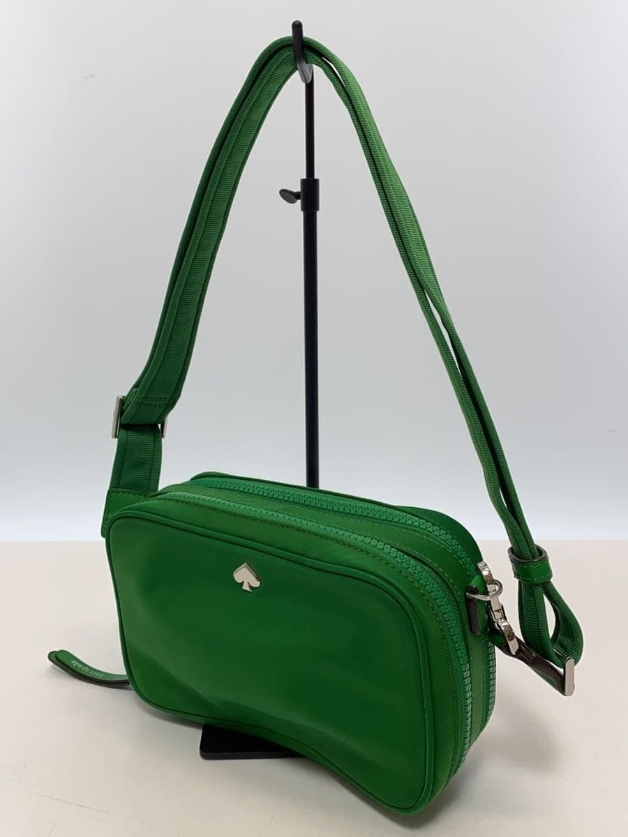 kate spade new york Small Camera Shoulder Bag Nylon GRN WKRU7038 2