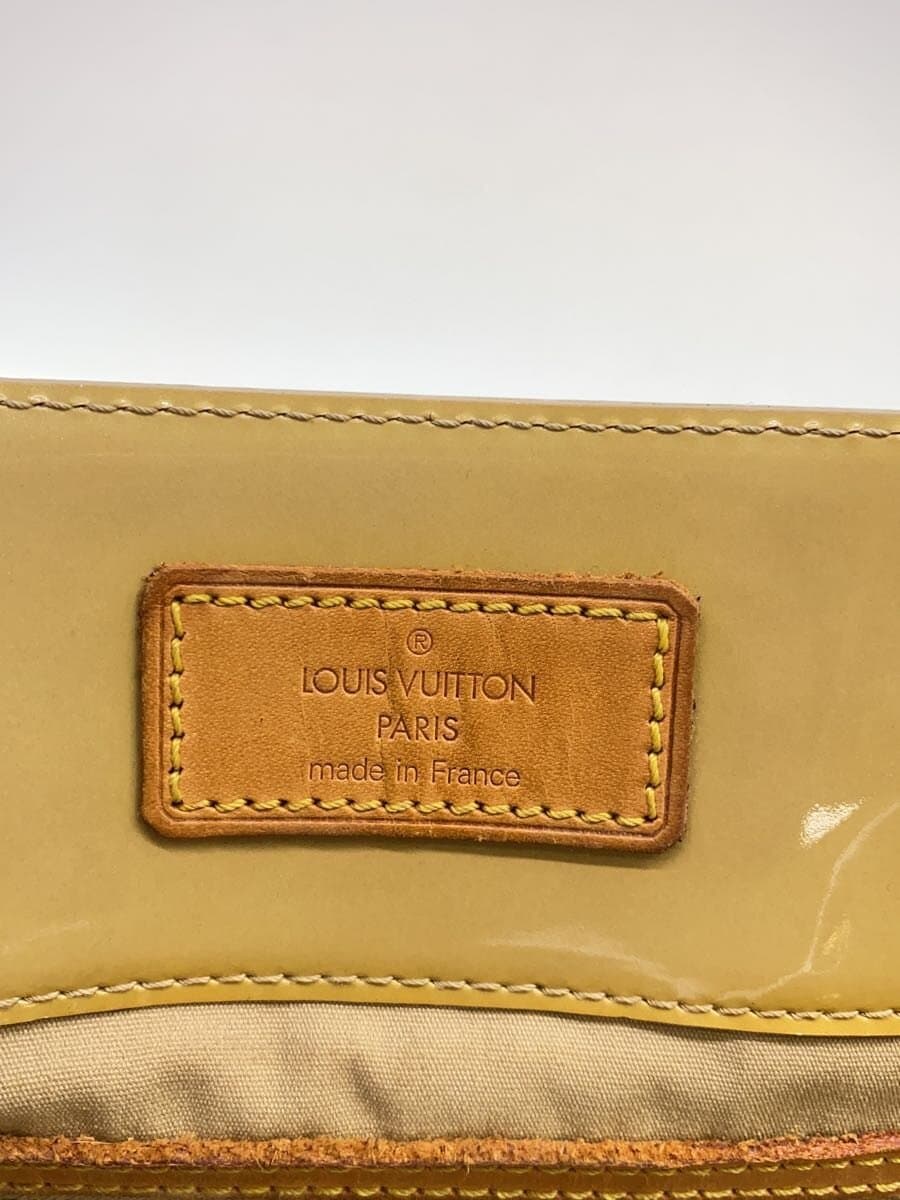 LOUIS VUITTON Lead MM_Monogram Vernis Patent Leather BEG 5