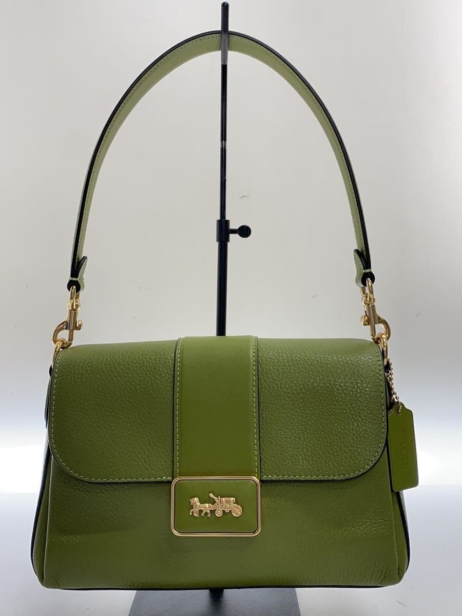 COACH Shoulder Bag GRN F2222-CC068