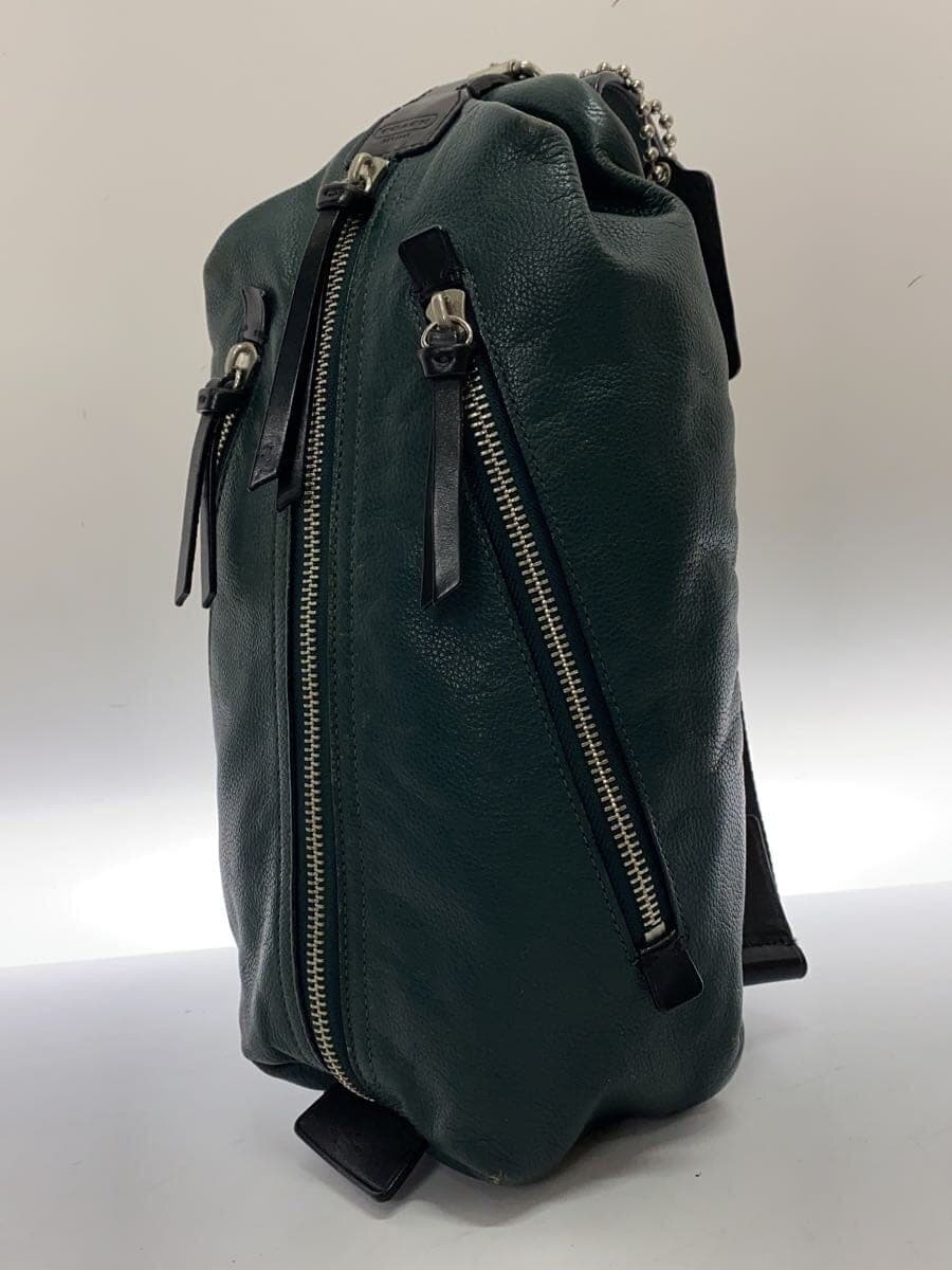 COACH Shoulder Bag GRN Solid 70360 2