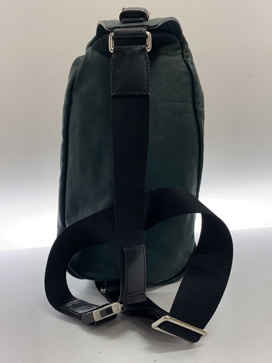 COACH Shoulder Bag GRN Solid 70360 3