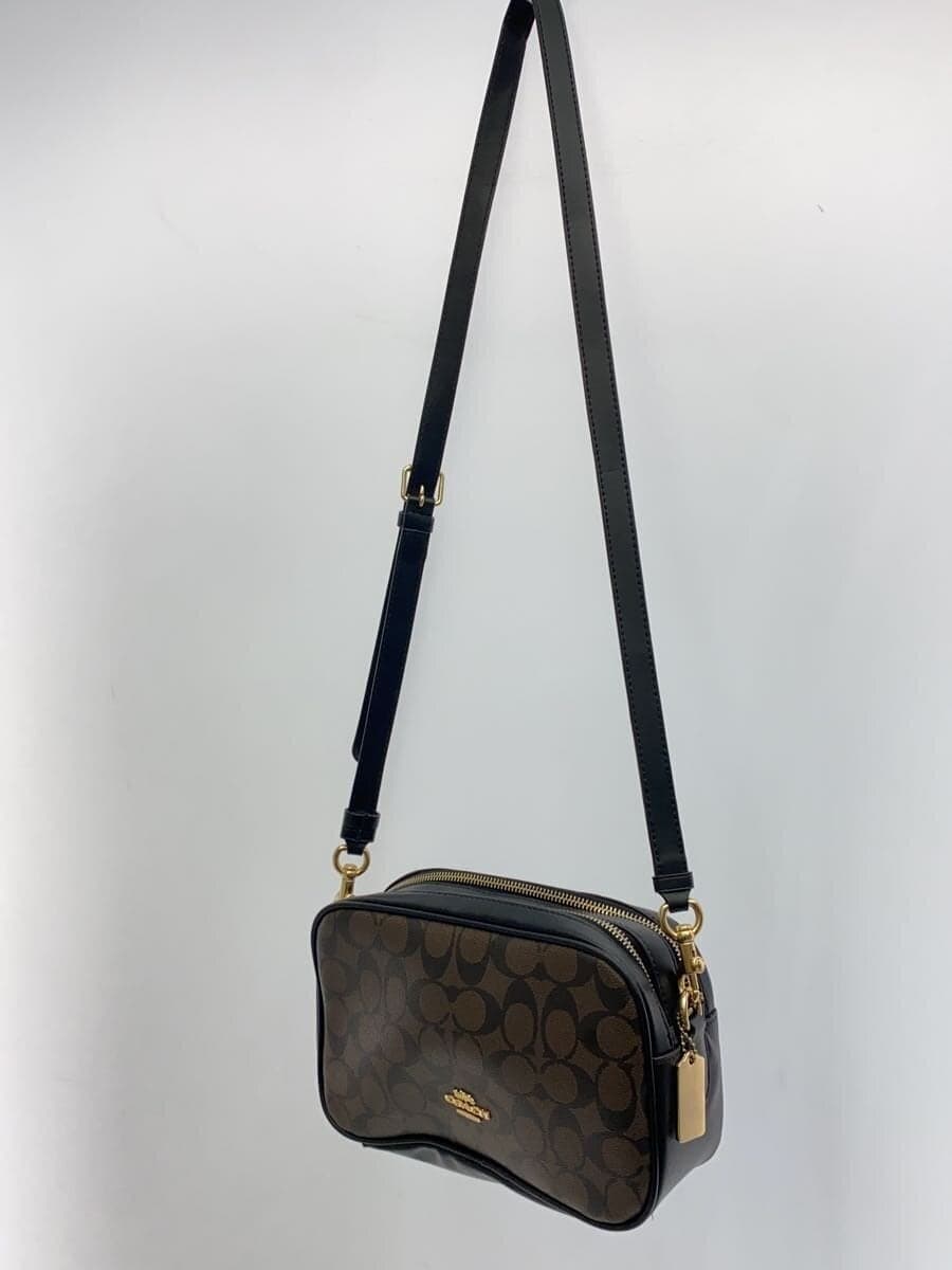 COACH Shoulder Bag Leather Multicolor Check M1877-F68168 2