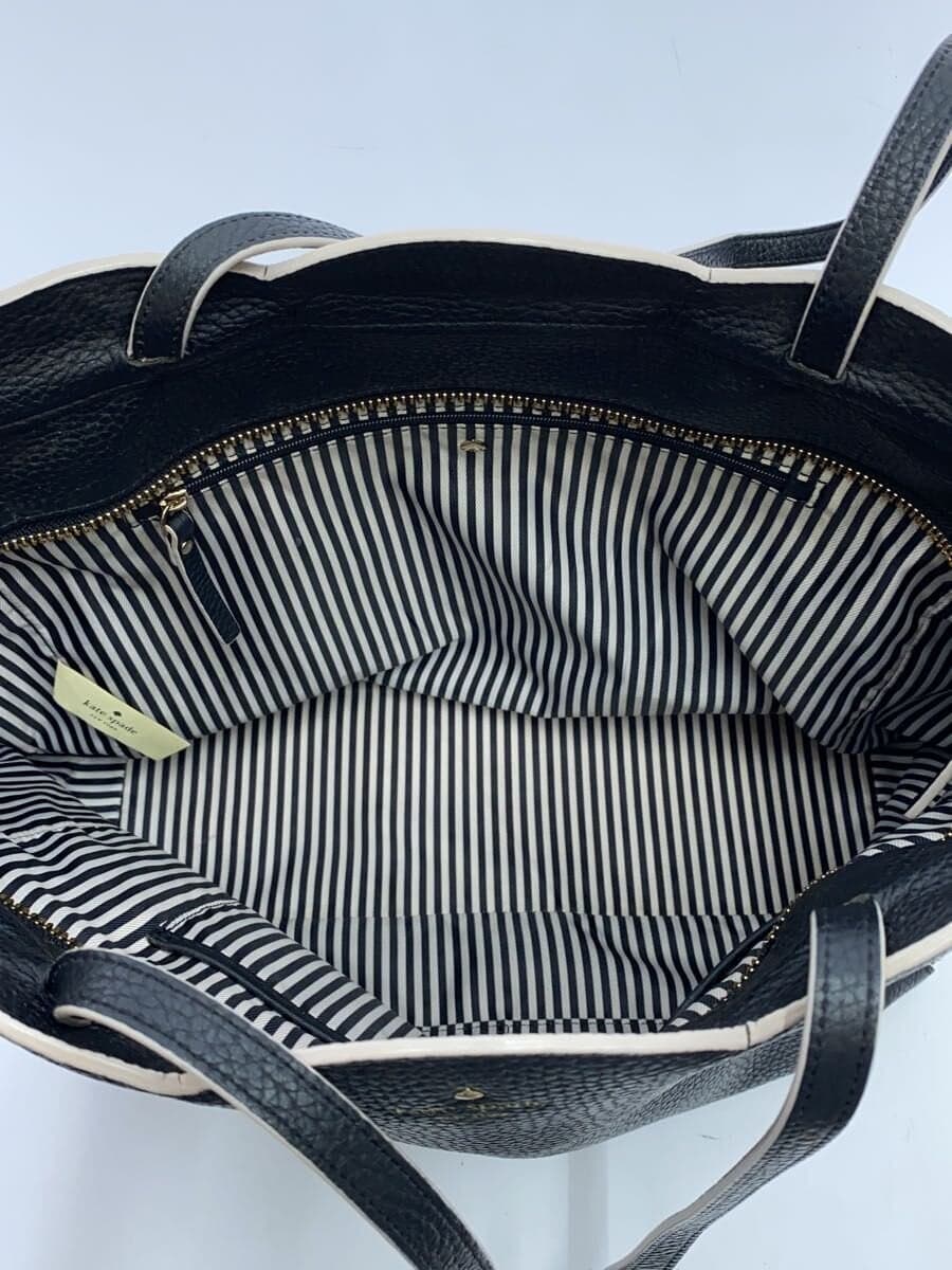 kate spade new york Bag BLK Solid Inside Border Stripe Pattern 6