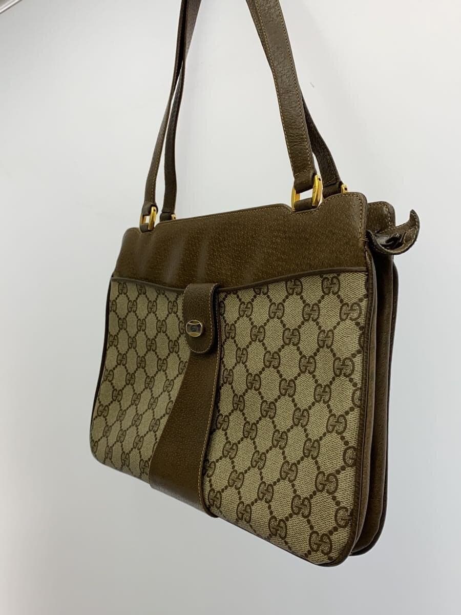GUCCI Handbag BRW All Over Pattern 2