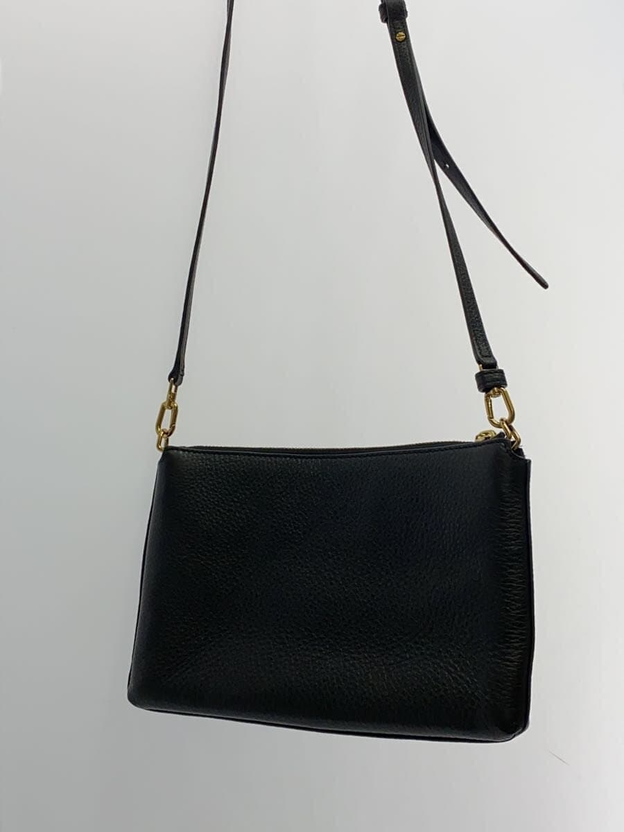TORY BURCH Shoulder Bag Leather BLK Solid 10011011 3
