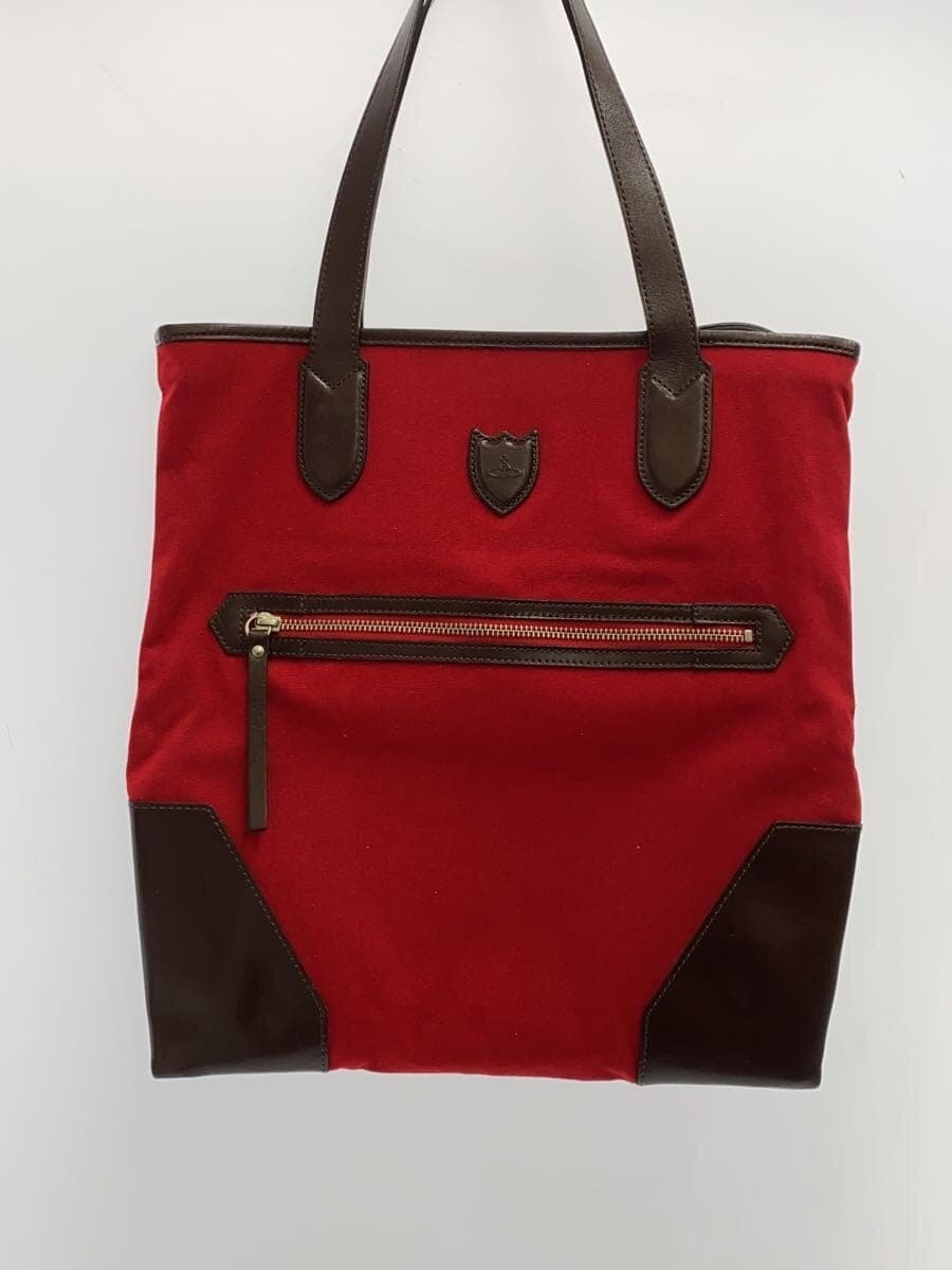 Vivienne Westwood Bag Canvas RED Solid