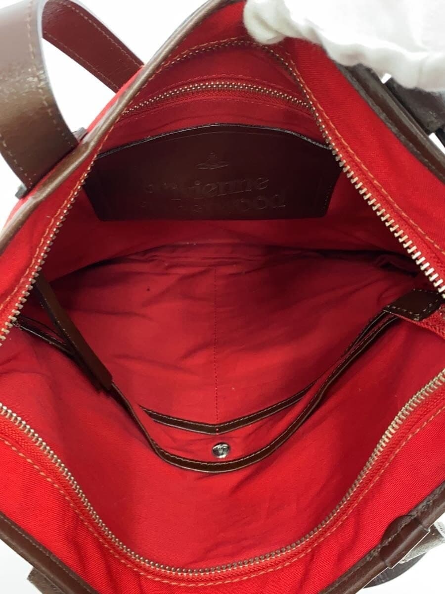 Vivienne Westwood Bag Canvas RED Solid 6