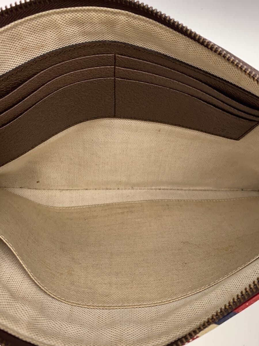 GUCCI Clutch Bag_GG Supreme_Courier PVC BRW All-over pattern 473915 K9GQT 8899 6